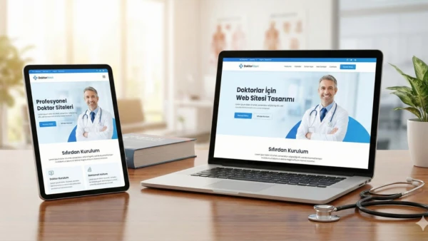 Doktorlar için web sitesi tasarımı, sıfırdan doktor sitesi kurulumu