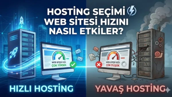 Hosting Seçimi Web Sitesi Hızını Nasıl Etkiler?