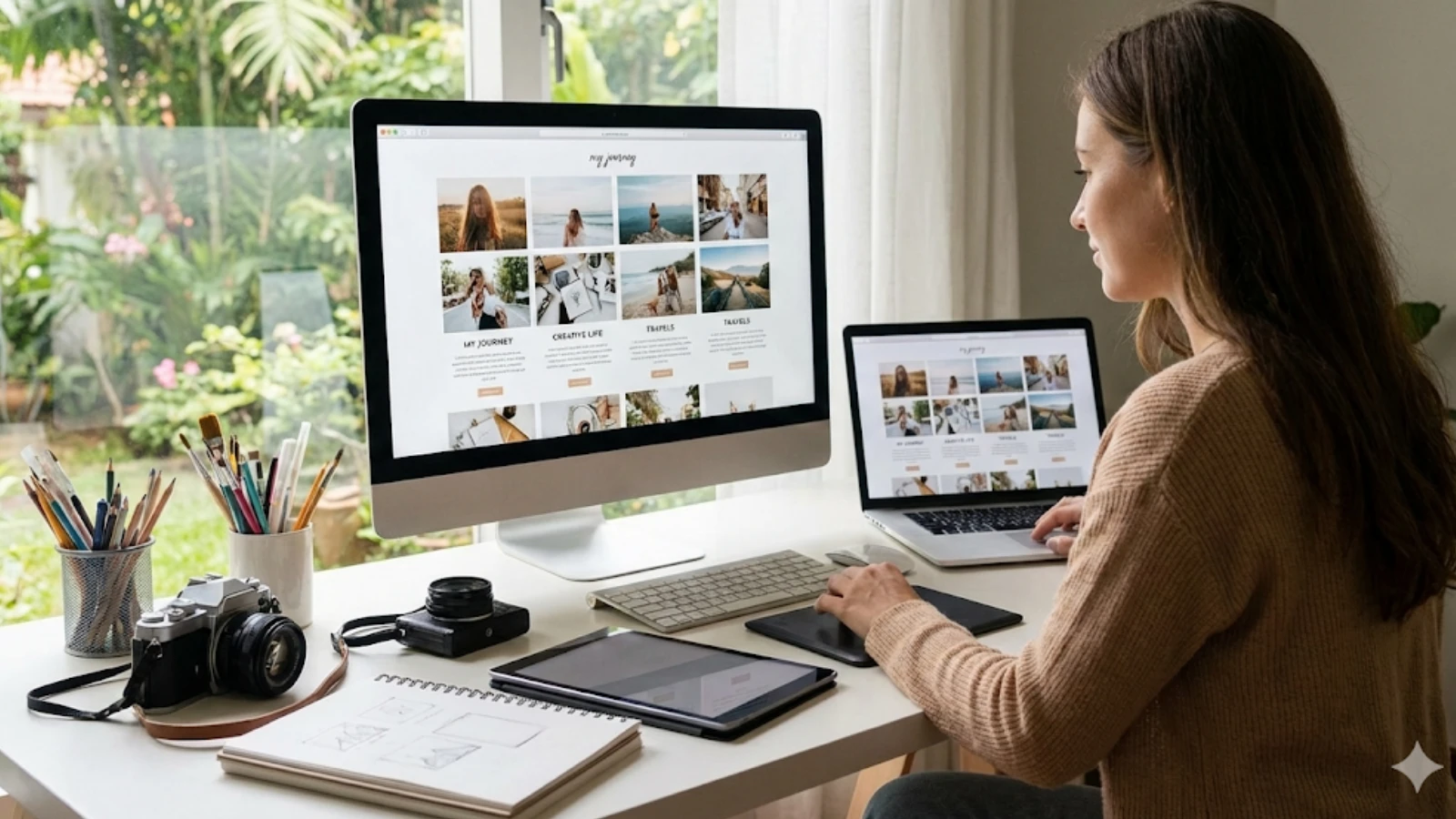 Kişisel web sitesi, Blog tasarımı, sıfırdan bireysel web sitesi kurulumu hizmeti