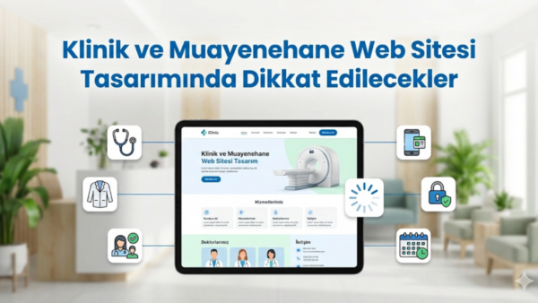 Klinik ve Muayenehane Web Sitesi Tasarımında Dikkat Edilecekler