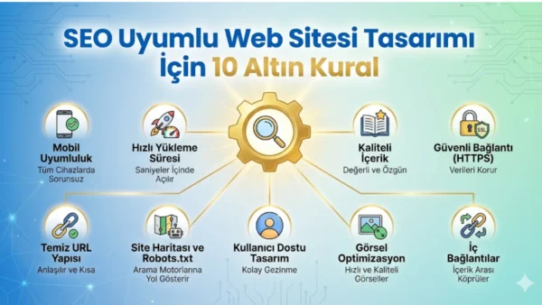 SEO Uyumlu Web Sitesi Tasarımı İçin 10 Altın Kural