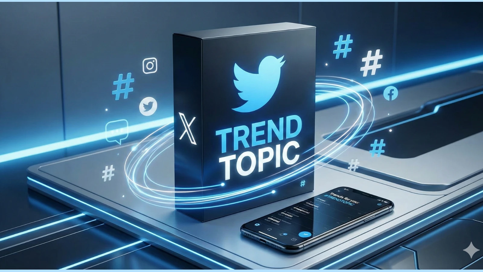 Twitter (X) trend topic olma hizmeti, 10 dakikada tt olun milyonlara ulaşın