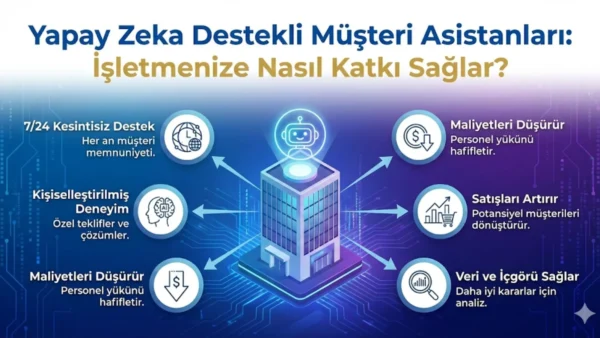 Yapay Zeka Destekli Müşteri Asistanları: İşletmenize Nasıl Katkı Sağlar?